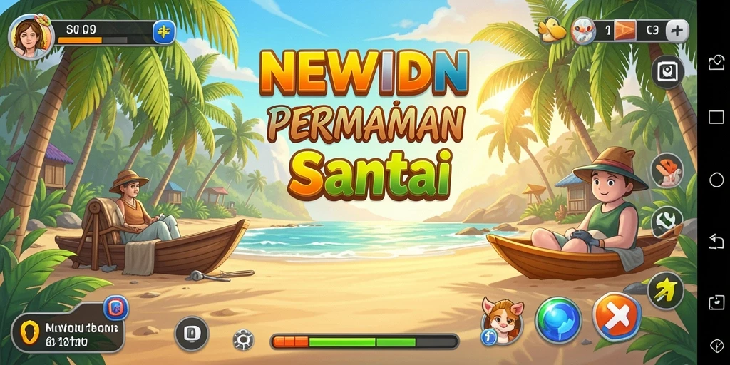 Tampilan gameplay NEWIDN yang seru dan menarik