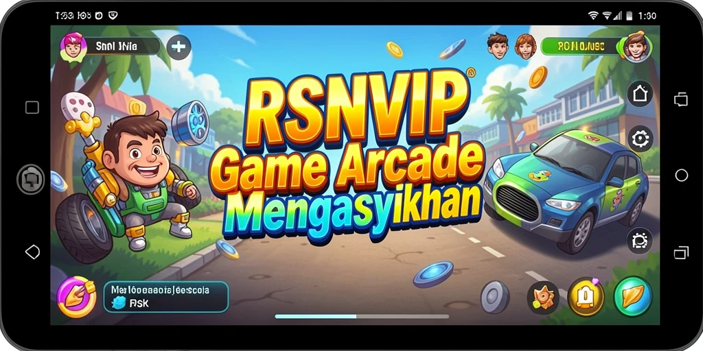 Screenshot gameplay RSNVIP yang menunjukkan aksi seru dalam permainan Arcade.