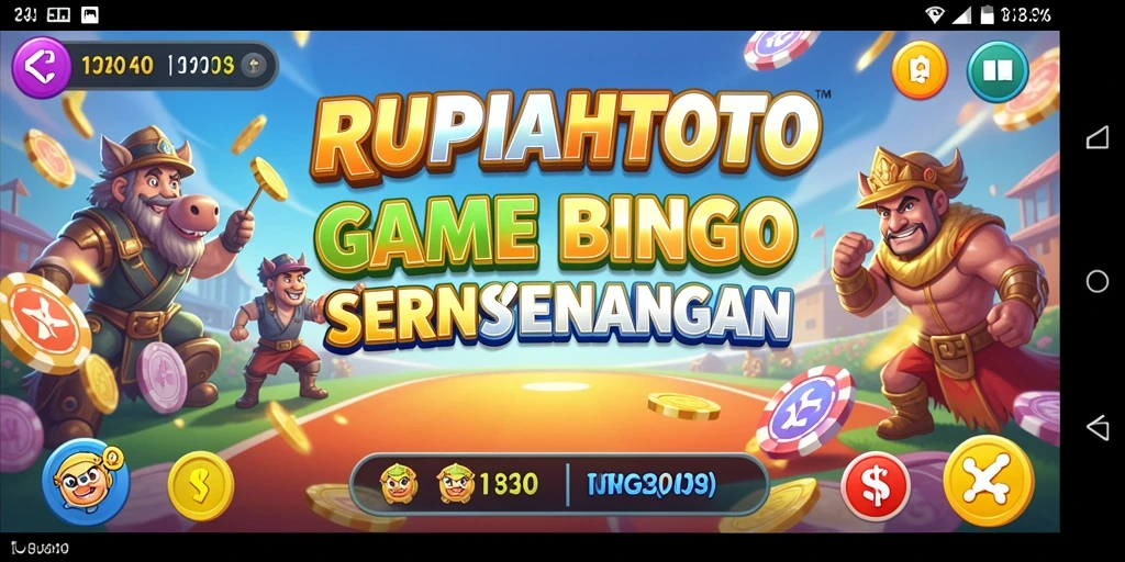 Tampilan gameplay RUPIAHTOTO yang menarik dan seru untuk dimainkan.