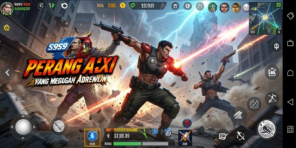Tampilan gameplay <strong>S9S9</strong> yang mendebarkan dengan aksi pertempuran yang seru.