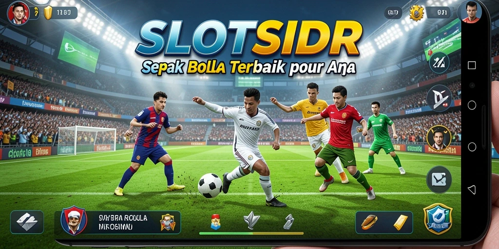 Tampilan menakjubkan dari gameplay sepak bola SLOTSIDR.