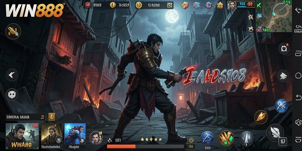 Tampak gameplay menyeramkan dengan suasana Horror mendalam.